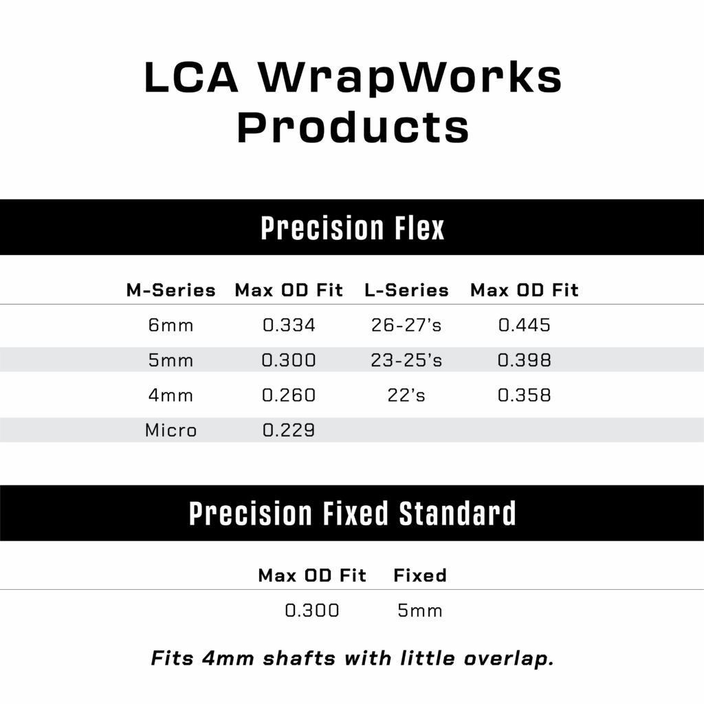 WrapWorks-Size Chart